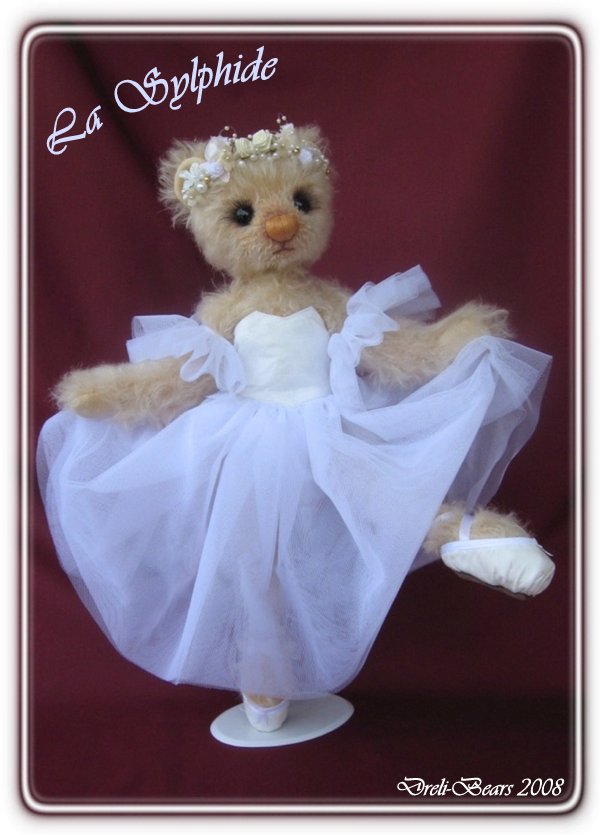 La Sylphide - a Ballerina-bear - Dreli-Bears 2008