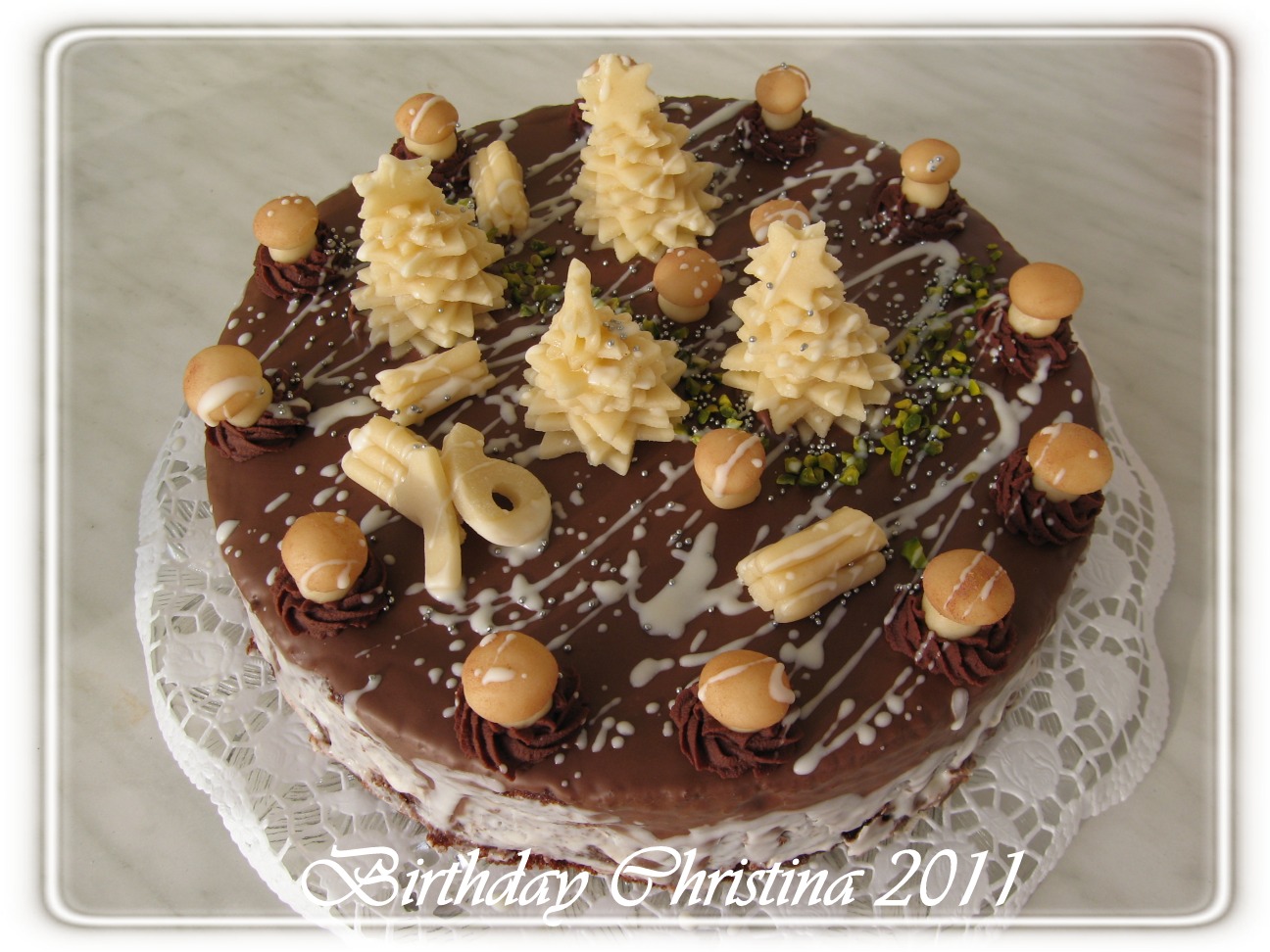.... la torta per Tini .....